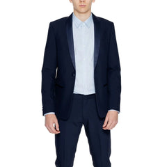 Antony Morato Blue Polyester Blazer - Sport Jackets