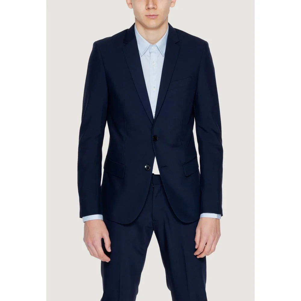 Antony Morato Blue Polyester Blazer - Sport Jackets