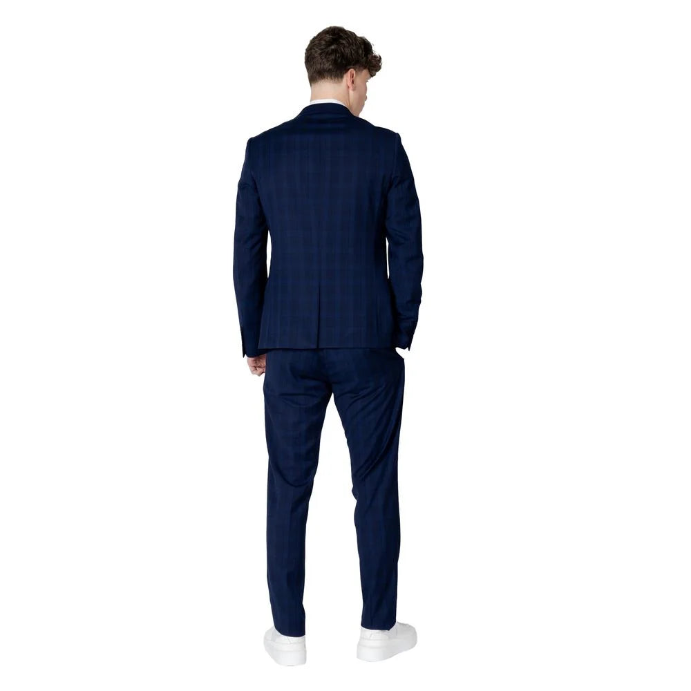 Antony Morato Blue Polyester Blazer - Sport Jackets