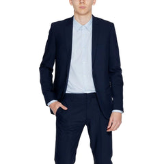 Antony Morato Blue Polyester Blazer - Sport Jackets