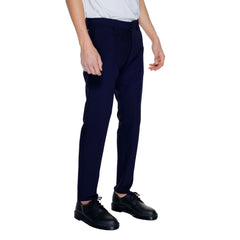 Antony Morato Blue Polyester Pant - Trousers