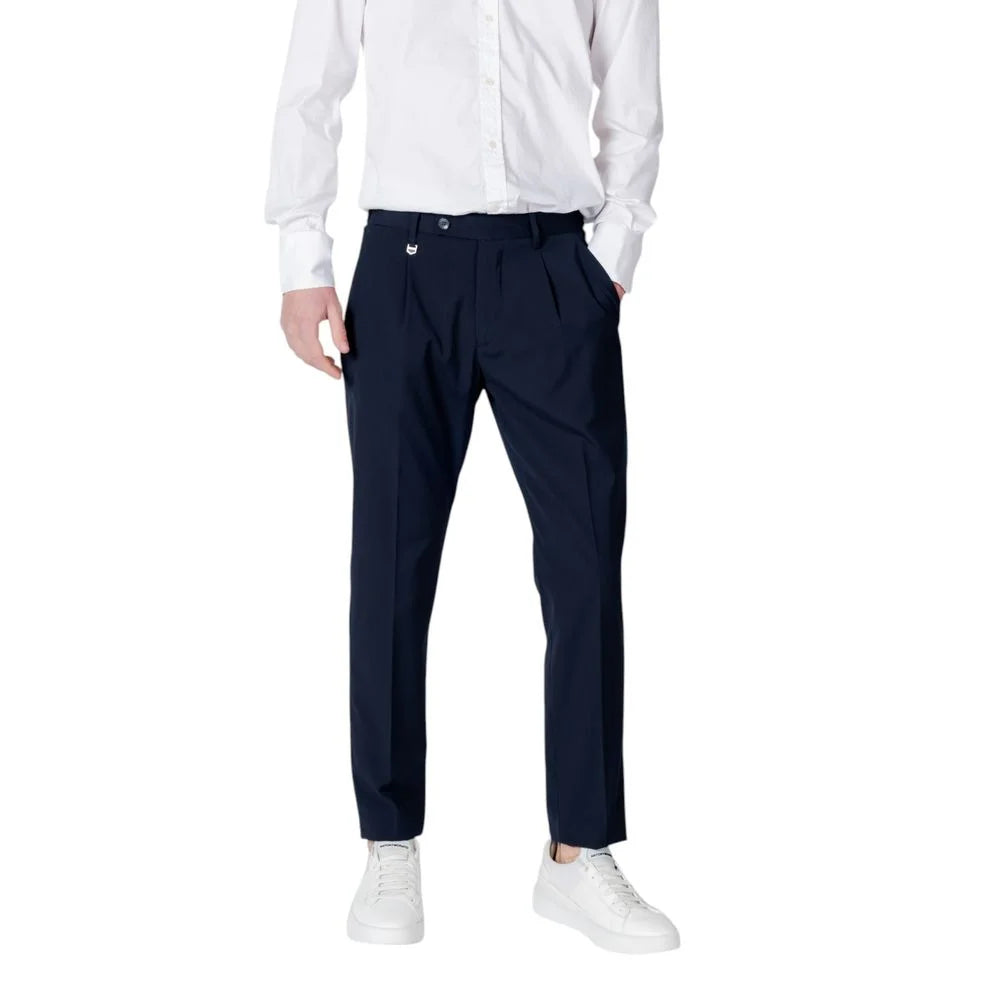 Antony Morato Blue Polyester Pant - Trousers