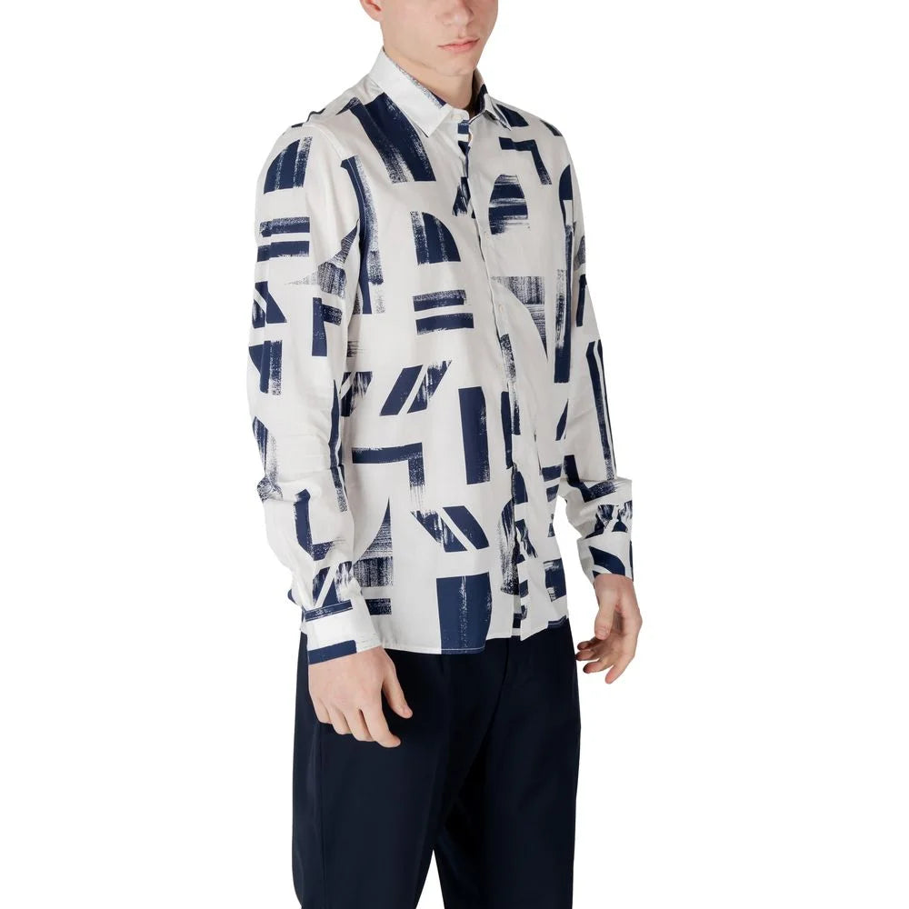 Antony Morato Blue Viscose Shirt - Shirts