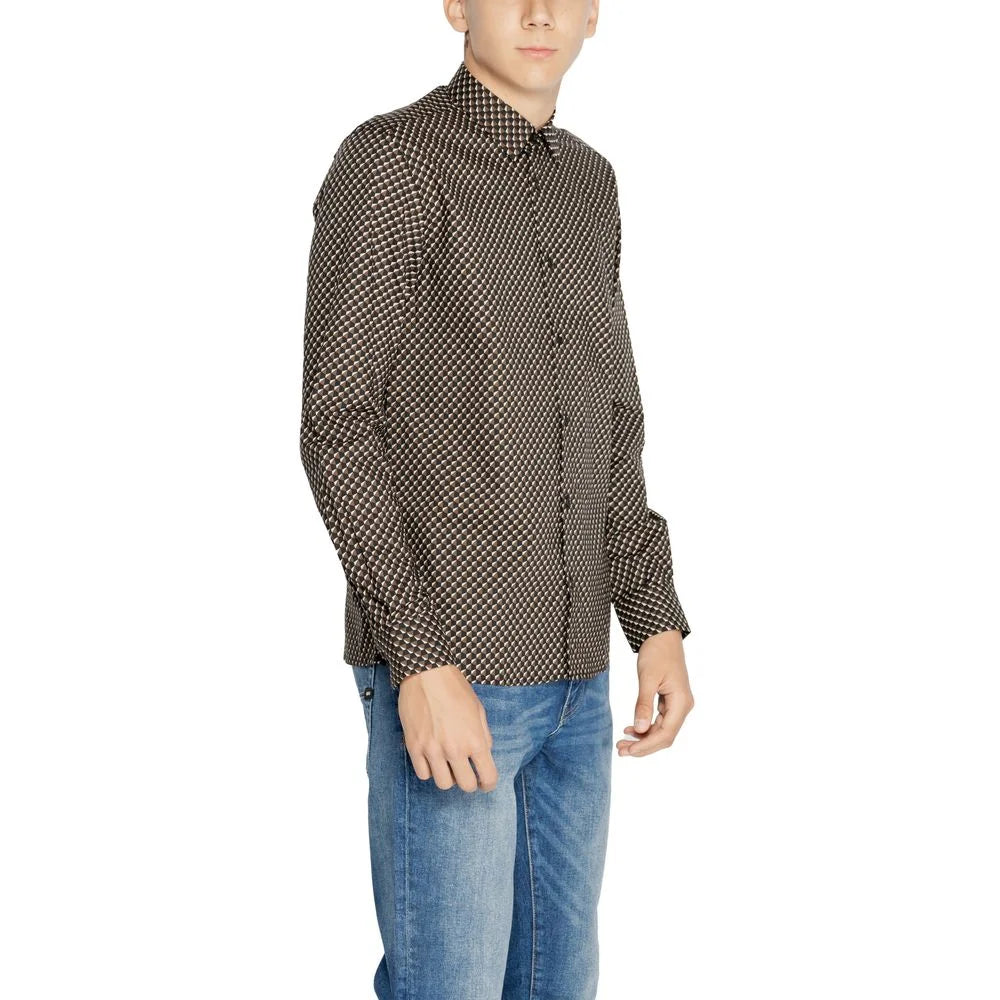 Antony Morato Brown Cotton Shirt - Shirts