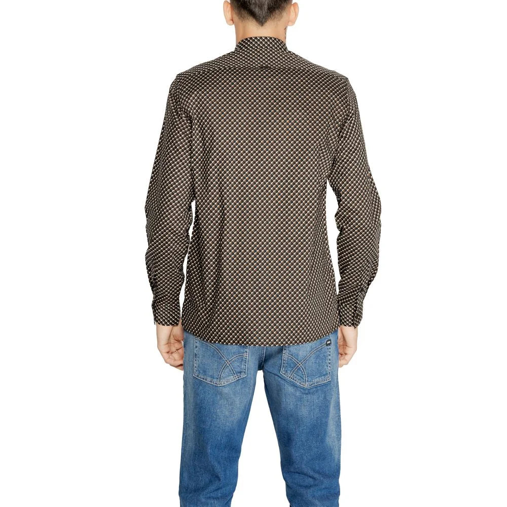 Antony Morato Brown Cotton Shirt - Shirts