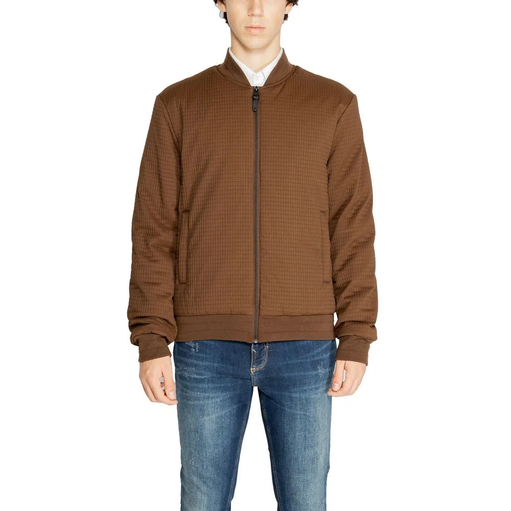 Antony Morato Brown Polyester Jackets & Coat - IT48 | M - Bomber Jackets