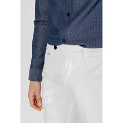Antony Morato Cream Cotton Skinny Pant - Trousers