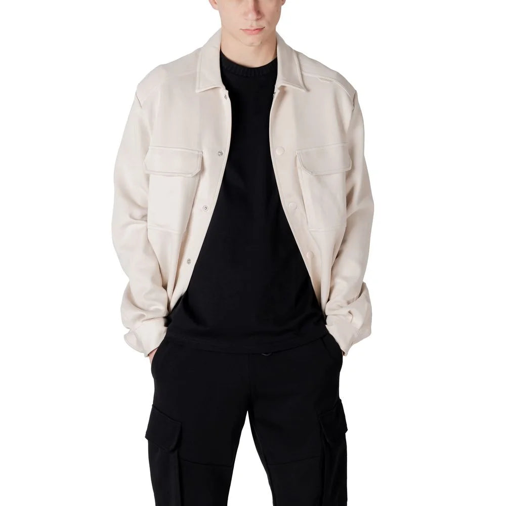 Antony Morato Cream Cotton Sweatshirt - Sweatshirts