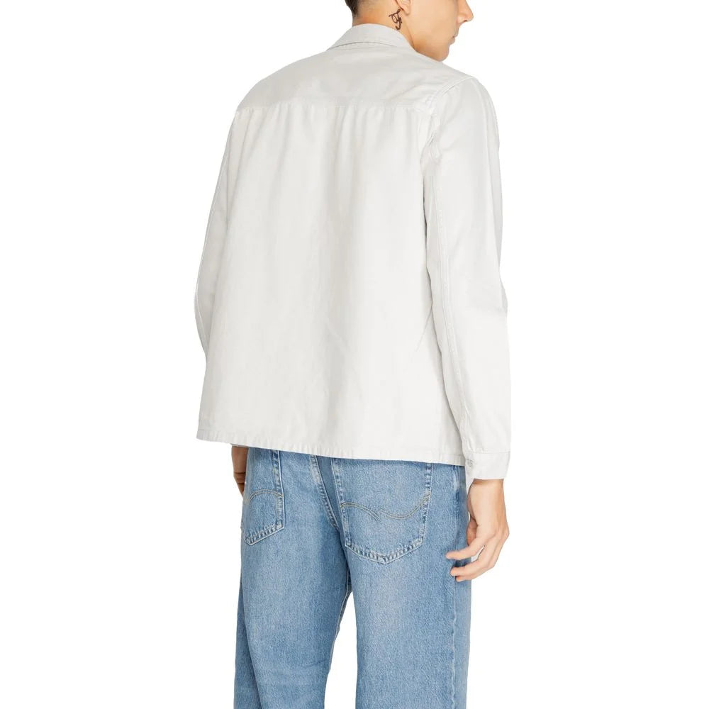 Antony Morato Gray Cotton Shirt - IT56 | 3XL - Shirts