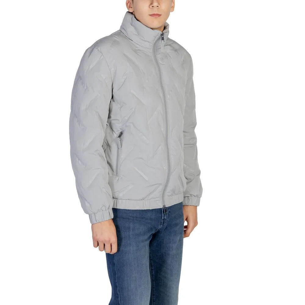 Antony Morato Gray Polyester Jackets & Coat - Puffer Jackets