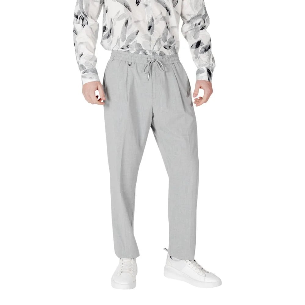 Antony Morato Gray Polyester Pant - 52/36 (w38)