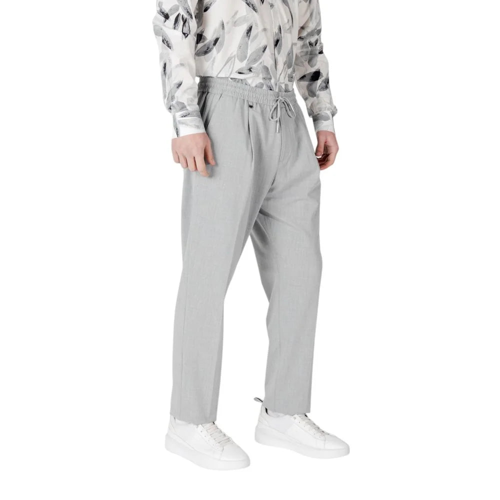 Antony Morato Gray Polyester Pant - 52/36 (w38) - Trousers