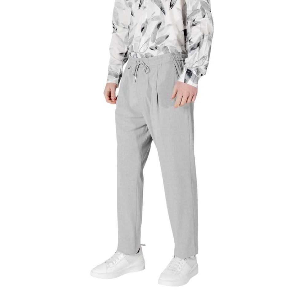 Antony Morato Gray Polyester Pant - 52/36 (w38) - Trousers