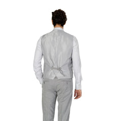 Antony Morato Gray Polyester Waistcoat - Vests