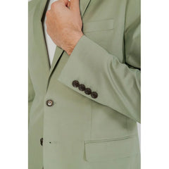 Antony Morato Green Cotton Blazer - Sport Jackets