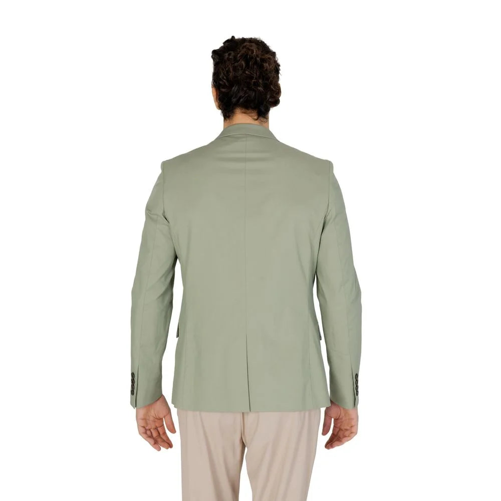 Antony Morato Green Cotton Blazer - Sport Jackets