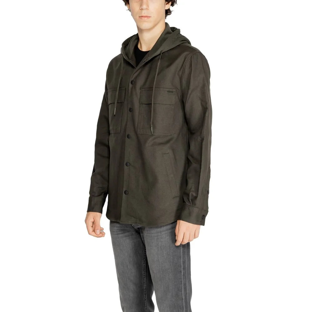 Antony Morato Green Cotton Shirt - Shirts