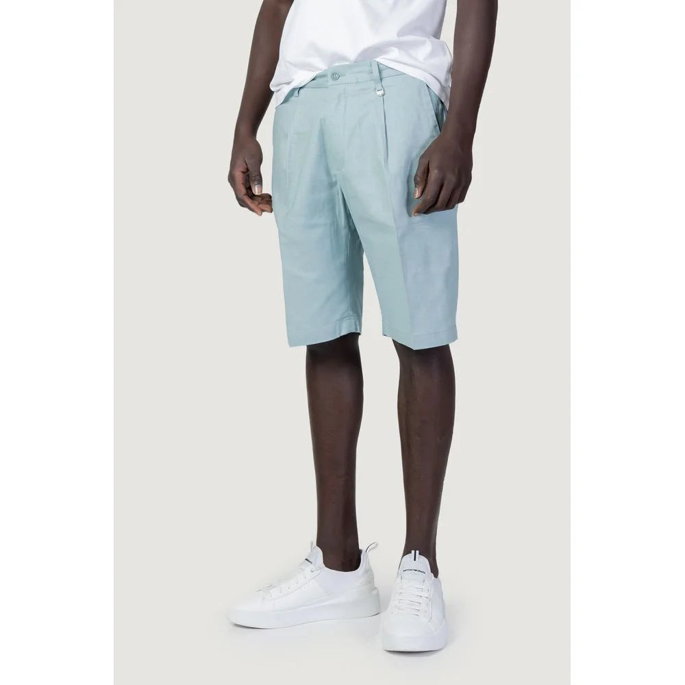 Antony Morato Green Cotton Short - 54/38 (w40) - Chino Shorts