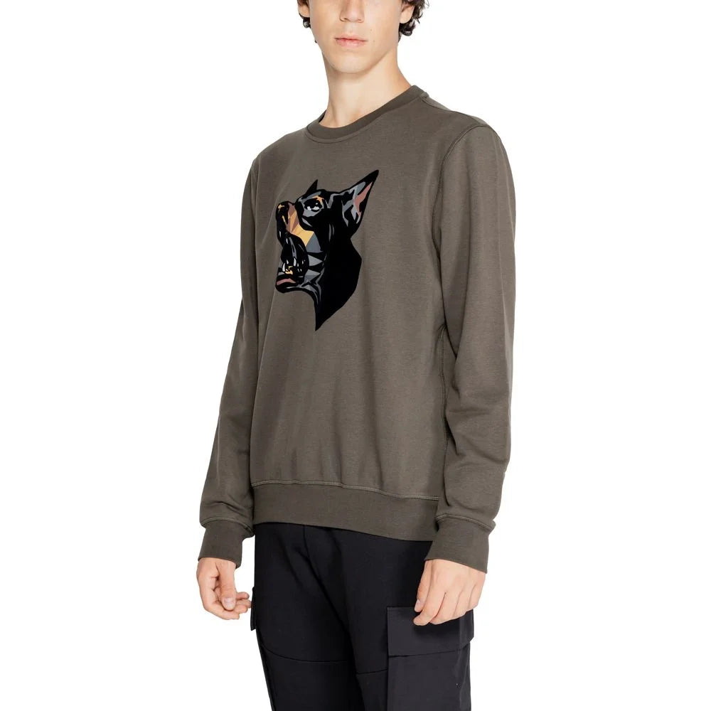 Antony Morato Green Cotton Sweatshirt - IT46 | M