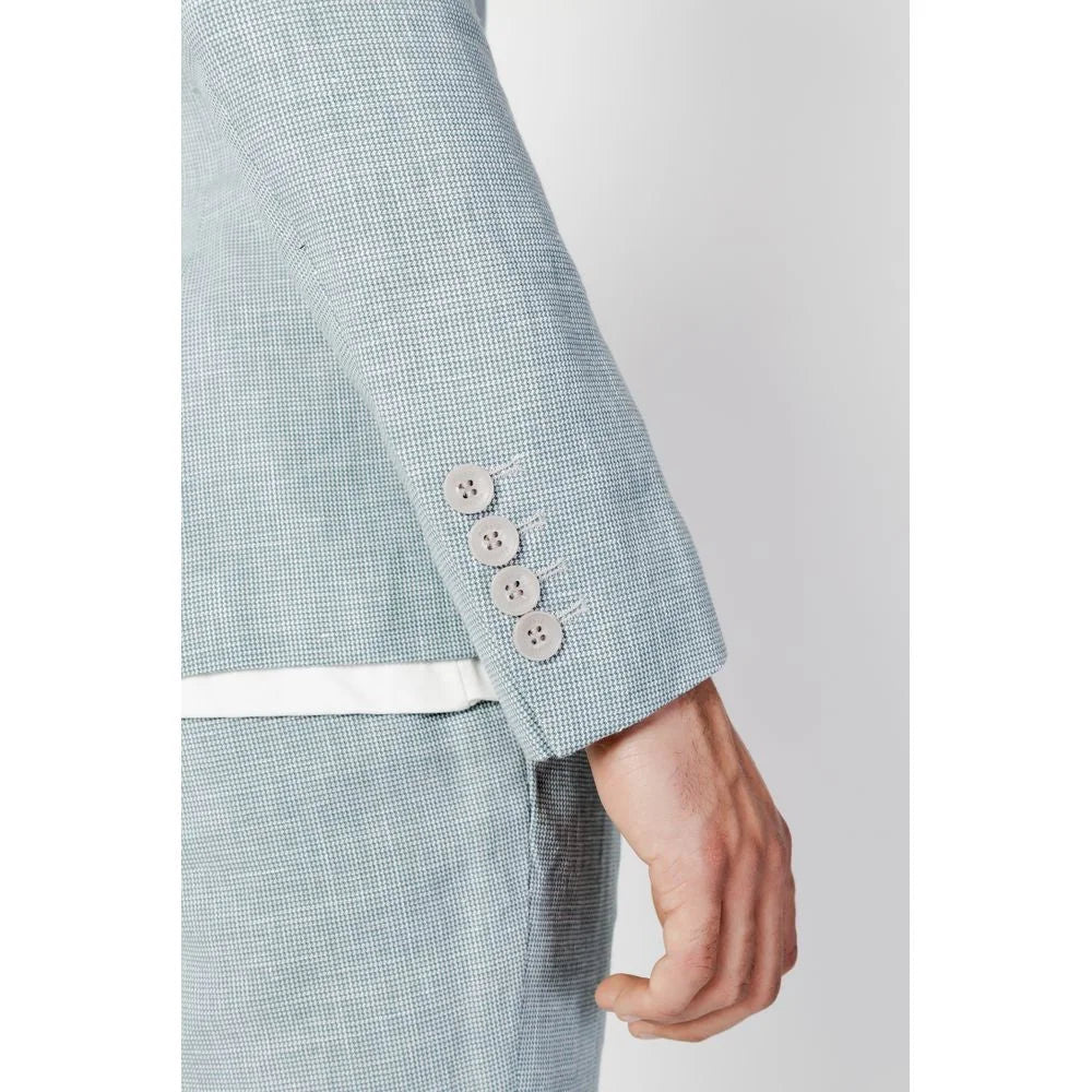 Antony Morato Green Linen Blazer - Sport Jackets