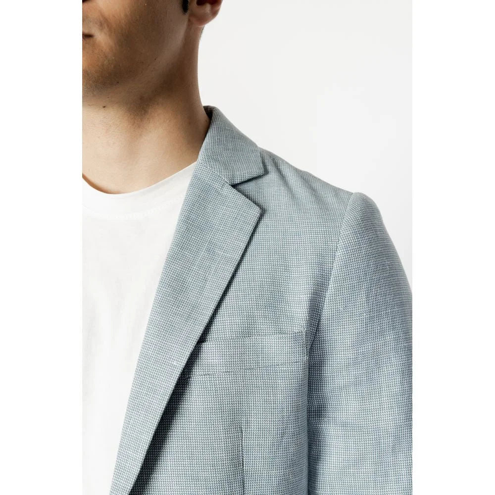 Antony Morato Green Linen Blazer - Sport Jackets