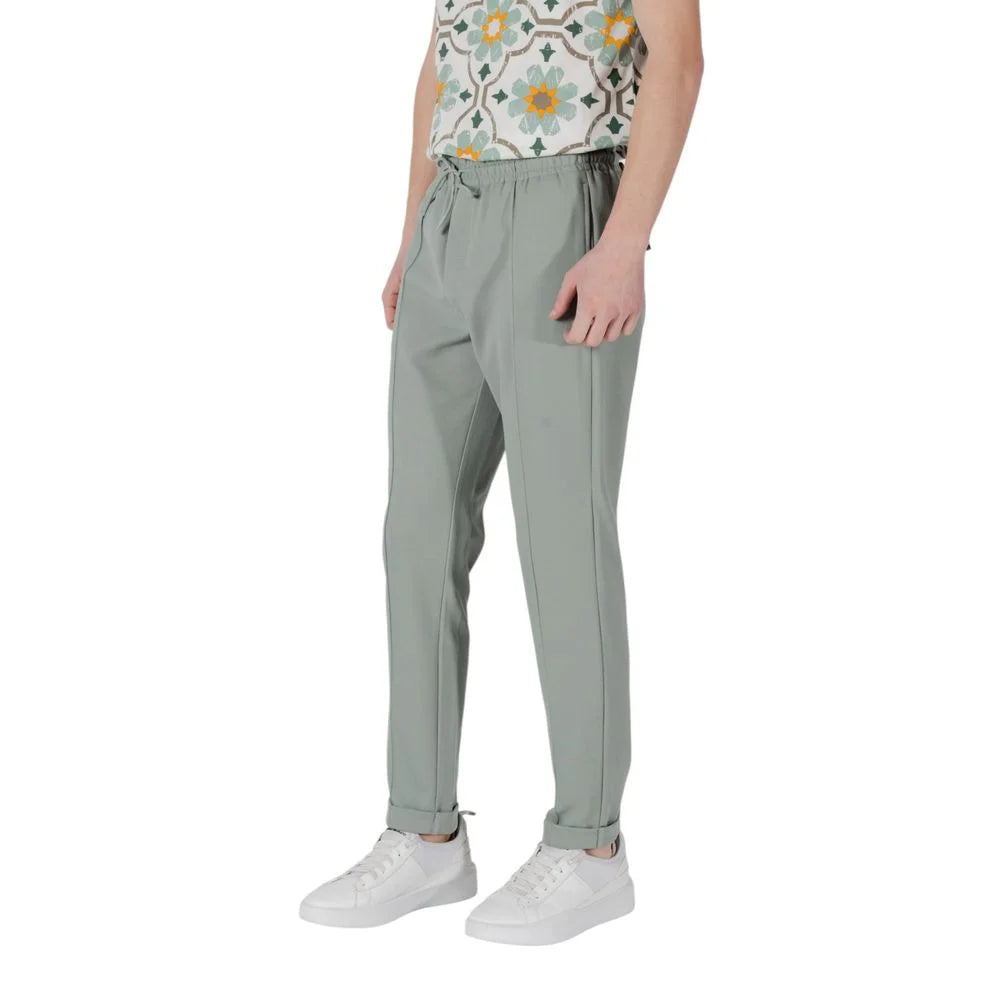 Antony Morato Green Polyester Joggers Workout Pant - IT52 | XL - Joggers