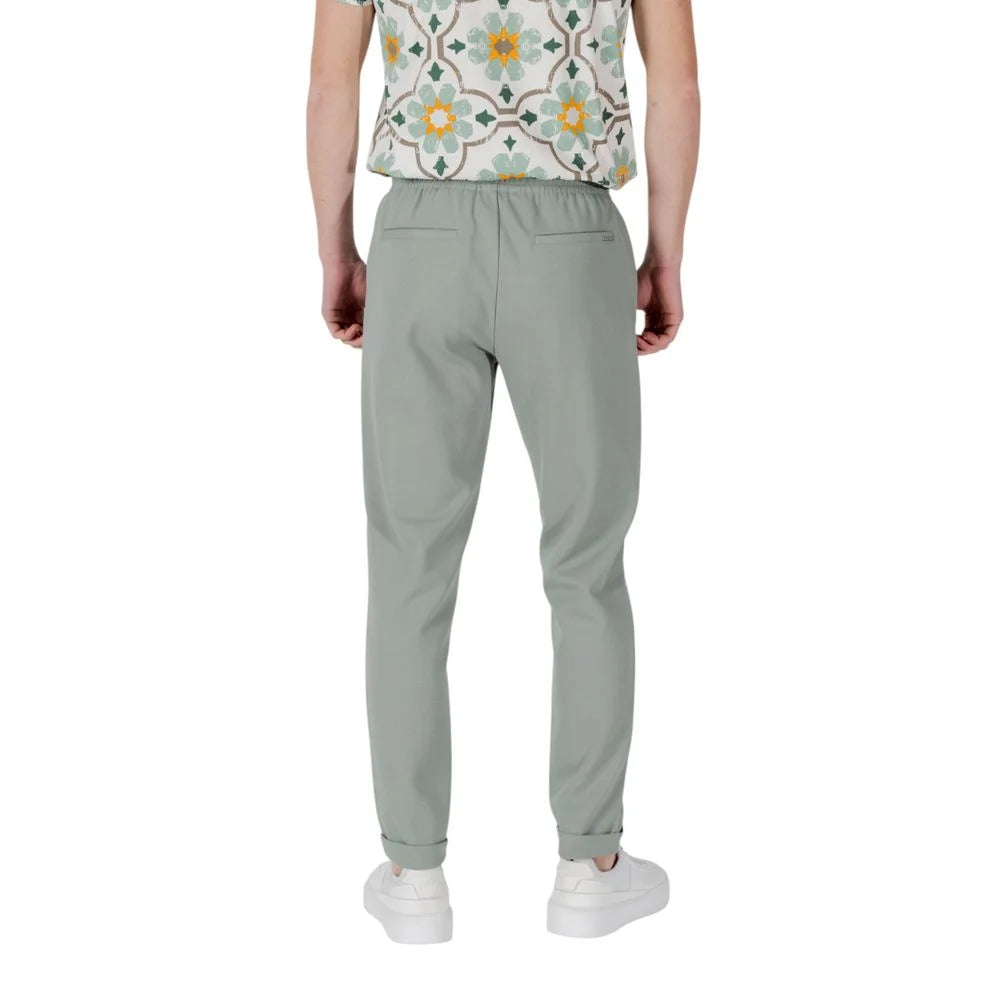 Antony Morato Green Polyester Joggers Workout Pant - IT52 | XL - Joggers