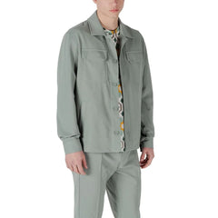 Antony Morato Green Polyester Shirt - IT54 | XXL - Shirts