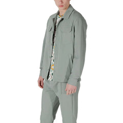 Antony Morato Green Polyester Shirt - IT54 | XXL - Shirts