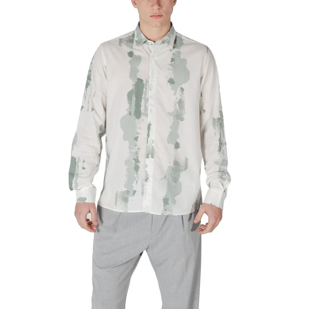 Antony Morato Green Viscose Shirt - Shirts