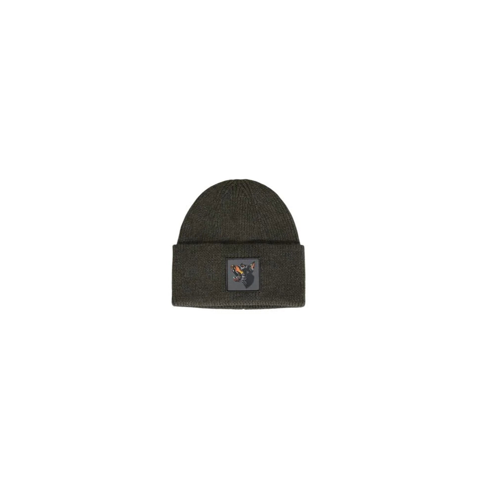 Antony Morato Green Wool Caps Baseball Hat - UNI - Beanies