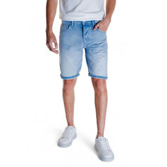 Antony Morato Light Blue Cotton Bermuda - W29 - Bermudas