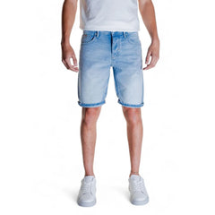 Antony Morato Light Blue Cotton Bermuda - W29 - Bermudas