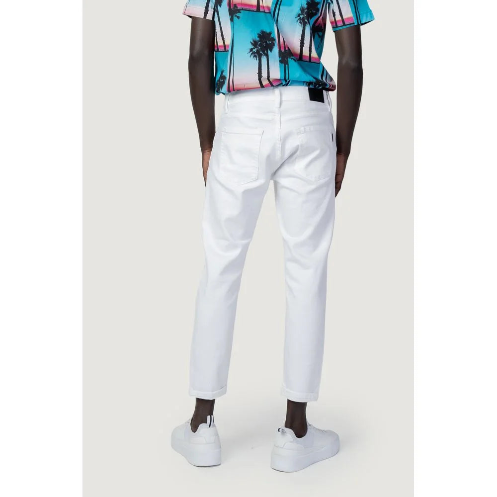 Antony Morato White Cotton Jeans & Pant - Jeans