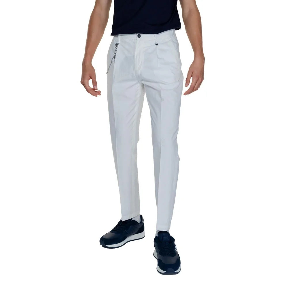 Antony Morato White Cotton Pant - 54/38 (w40) - Trousers