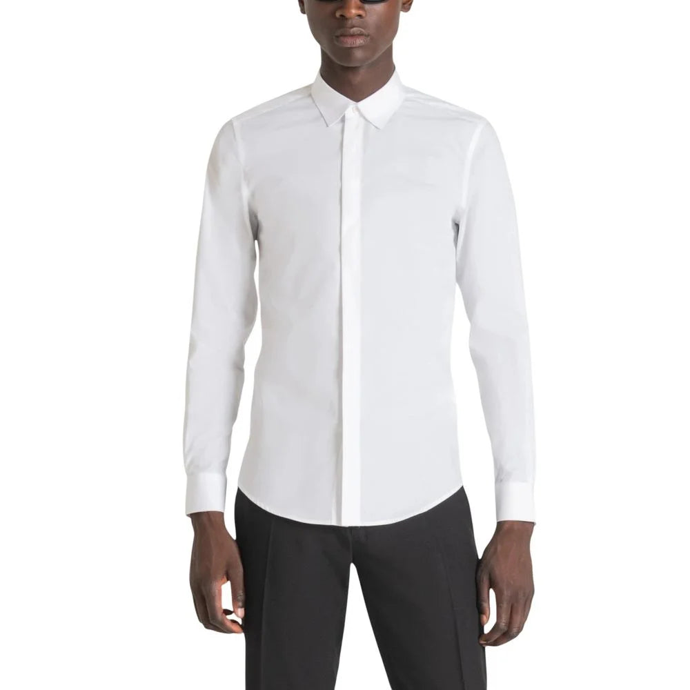 Antony Morato White Cotton Shirt - Shirts