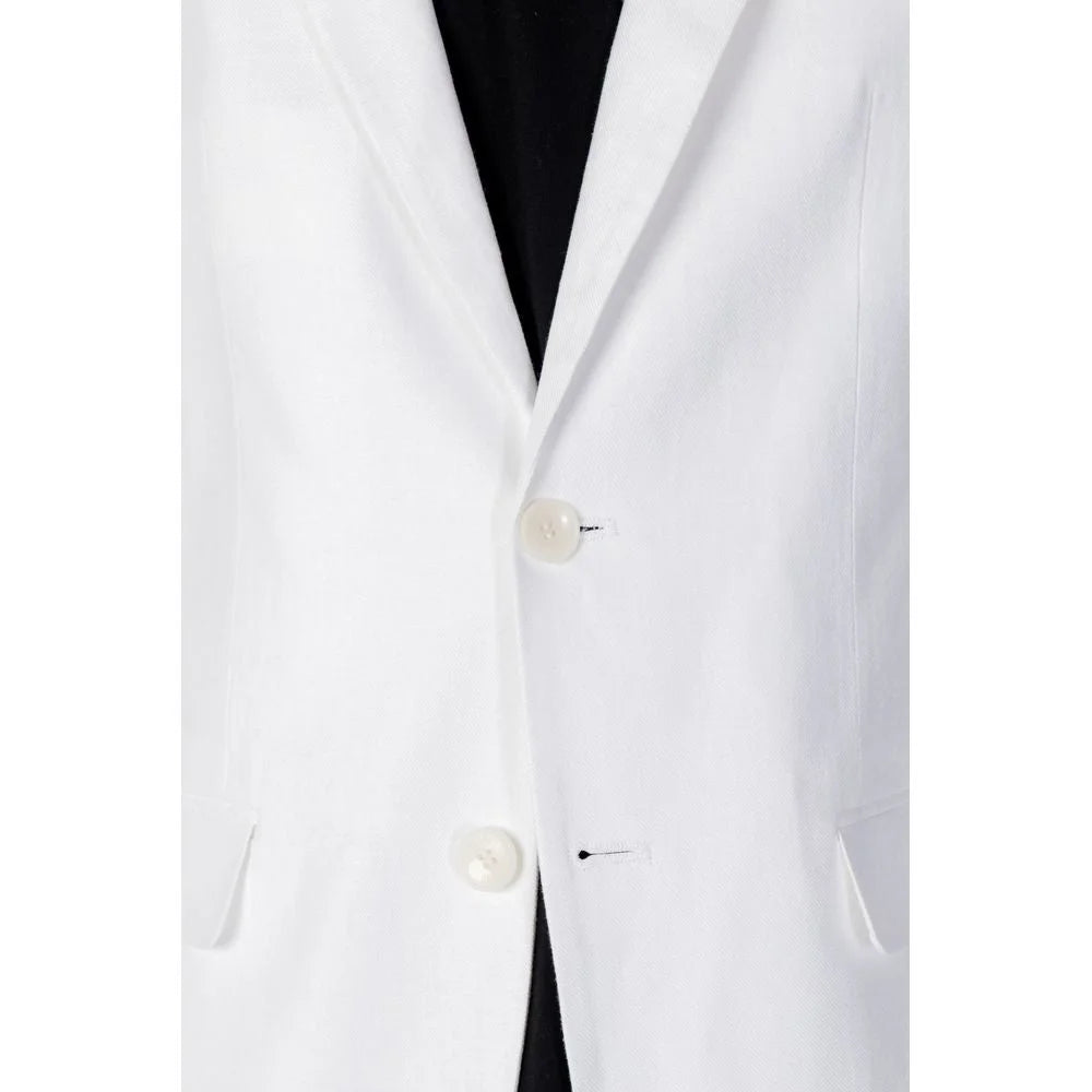 Antony Morato White Linen Blazer - IT52 | XL - Sport Jackets