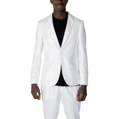 Antony Morato White Linen Blazer - IT52 | XL - Sport Jackets