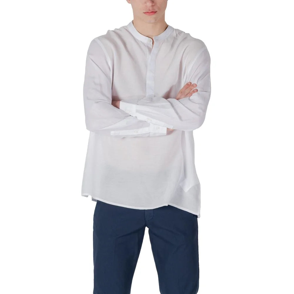 Antony Morato White Lyocell Shirt - Shirts