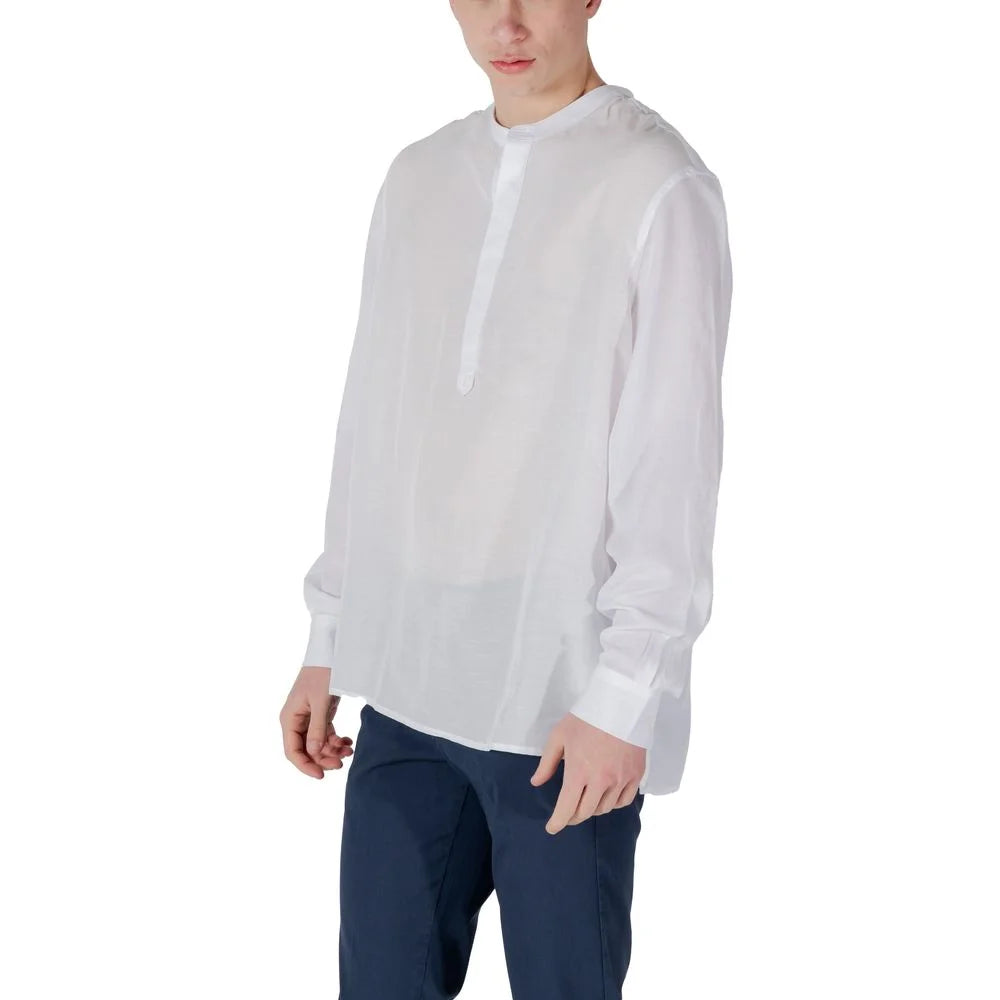 Antony Morato White Lyocell Shirt - Shirts