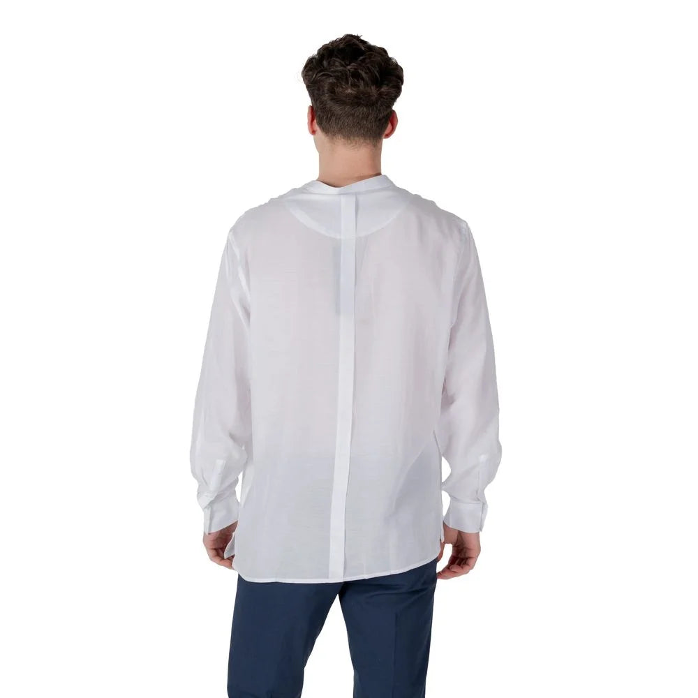Antony Morato White Lyocell Shirt - Shirts