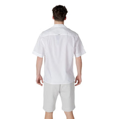 Antony Morato White Lyocell Shortsleeve - Shirts