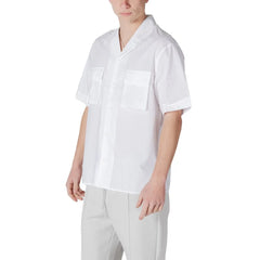 Antony Morato White Lyocell Shortsleeve - Shirts