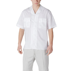Antony Morato White Lyocell Shortsleeve - Shirts