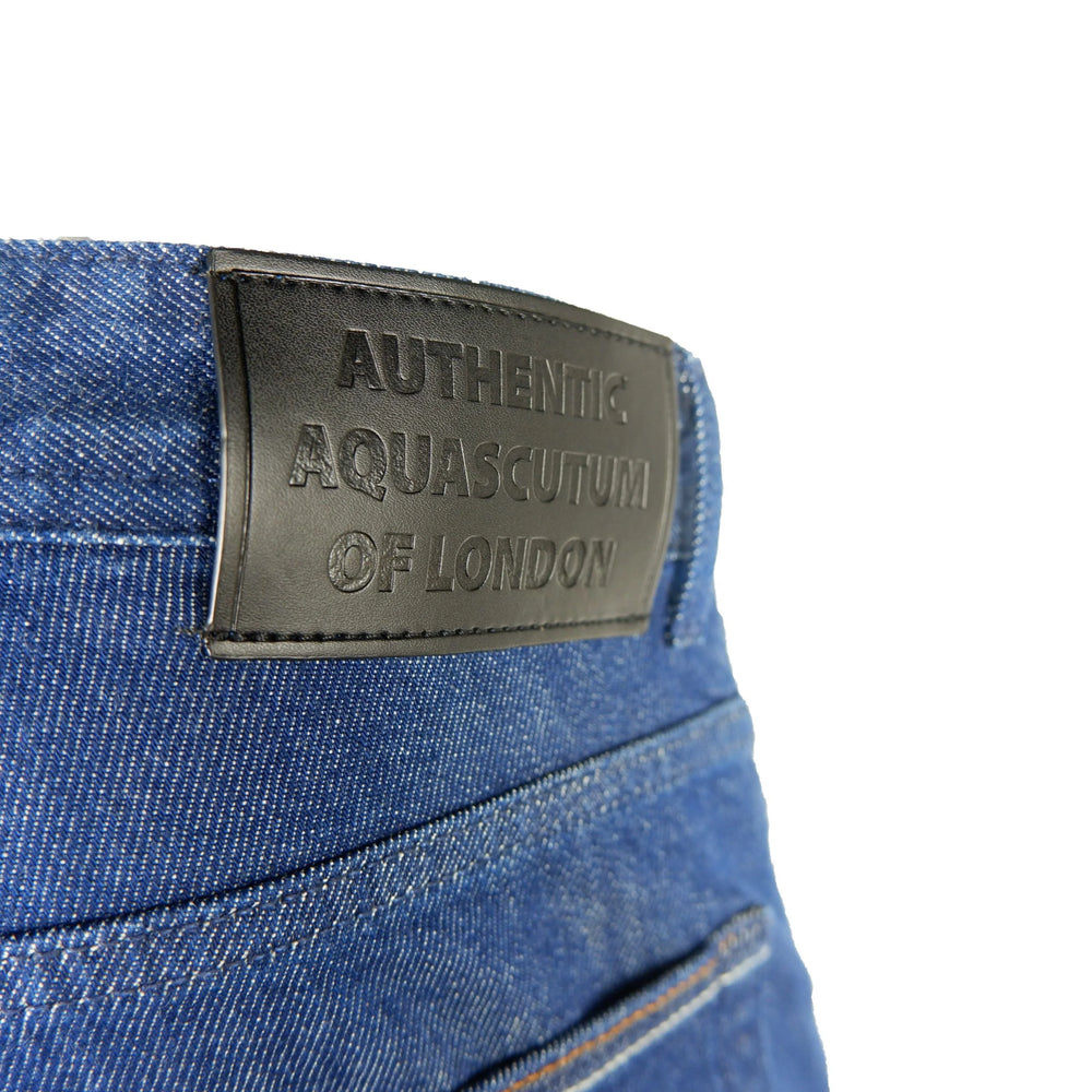 Aquascutum Blue Cotton Men Jeans - Jeans