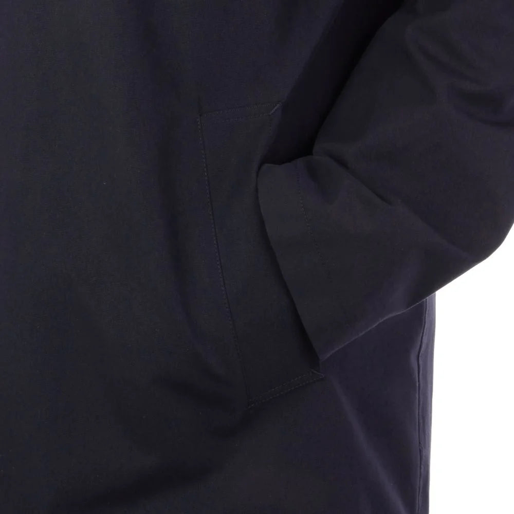 Aquascutum Blue Cotton Men Trench Coat - IT56 | 3XL