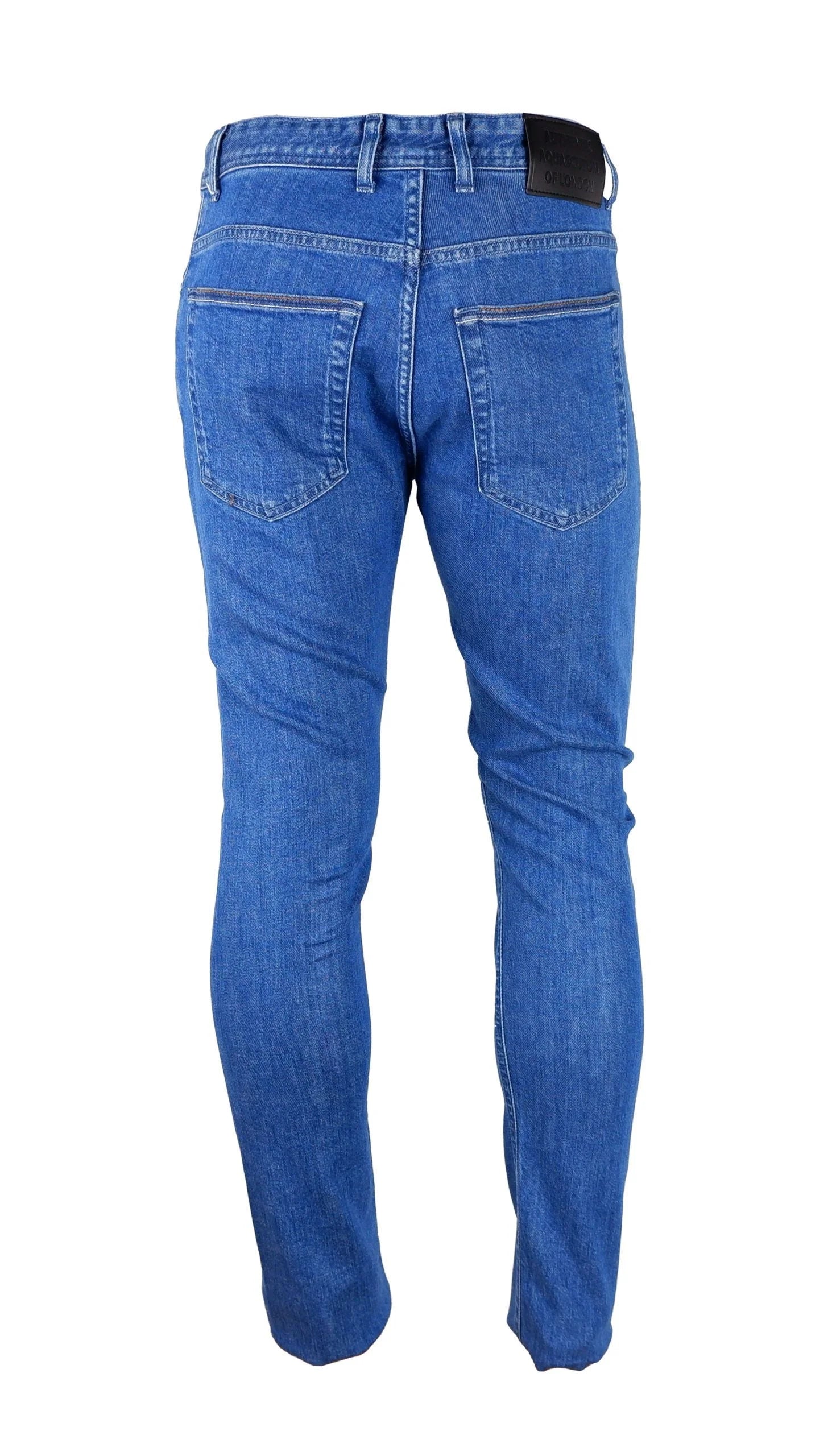 Aquascutum Blue Cotton Men’s Jeans