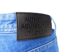 Aquascutum Blue Cotton Men’s Jeans