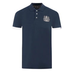 Aquascutum Blue Cotton Polo Shirt - Polos