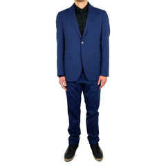 Aquascutum Blue Wool Men Suit - IT46 | S - Suits